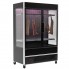 Горка холодильная Carboma  FC20-08 VV 1,3-3 X7 (распашные двери структурный стеклопакет) (9005 цвет черный)