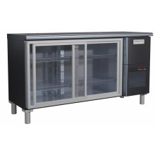 Холодильный стол Carboma T57 M2-1-C 9006-1 корпус серый, без борта (BAR-360K)