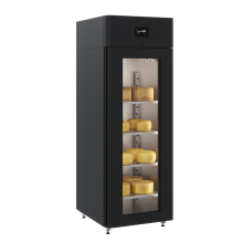 Шкаф холодильный POLAIR CS107 Cheese black