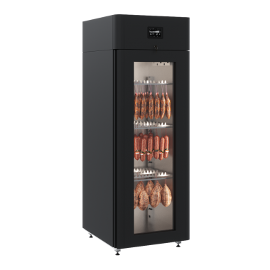 Холодильный шкаф Polair  CS107-Salami black